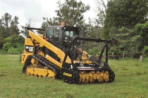 mini excavator forestry attachments|mini skid steer mulcher attachment.